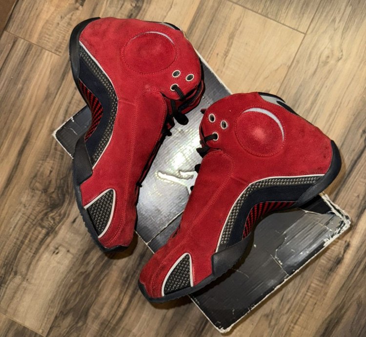 2006 Air Jordan 21 Red Suede