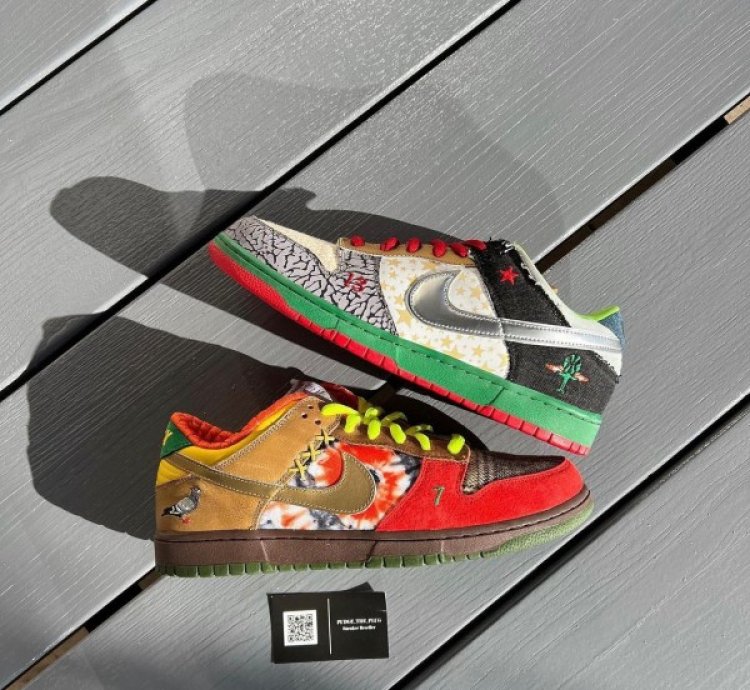 Nike Sb Dunk What The Dunk Sneakers