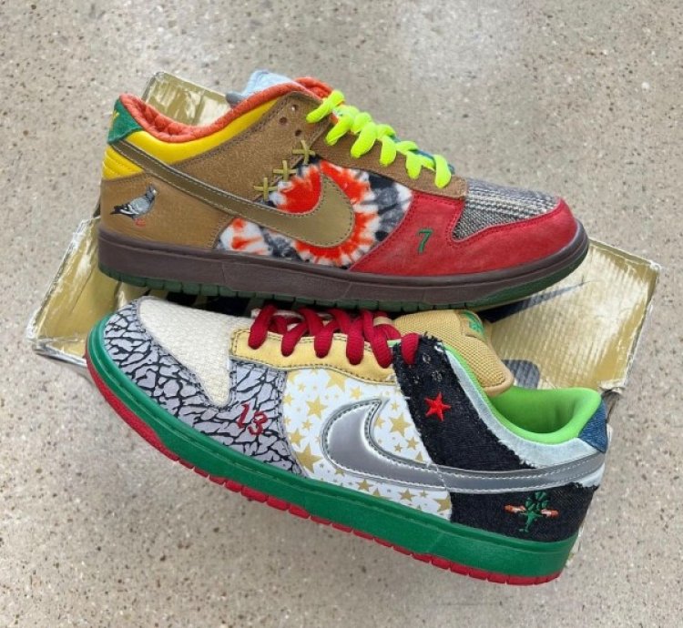 Nike Sb Dunk What The Dunk Sneakers