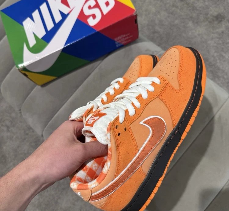 Nike Sb Dunk Low Concepts Orange Lobster
