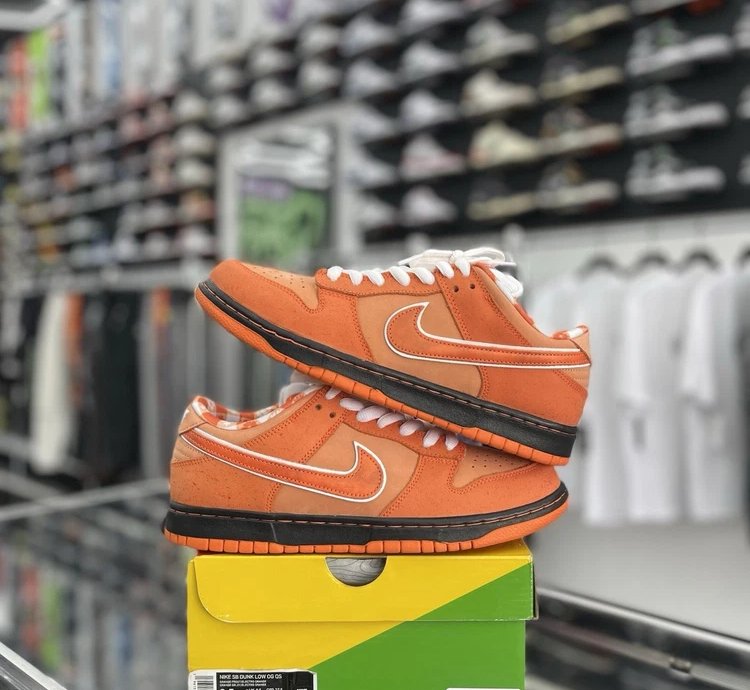 Nike Sb Dunk Low Concepts Orange Lobster
