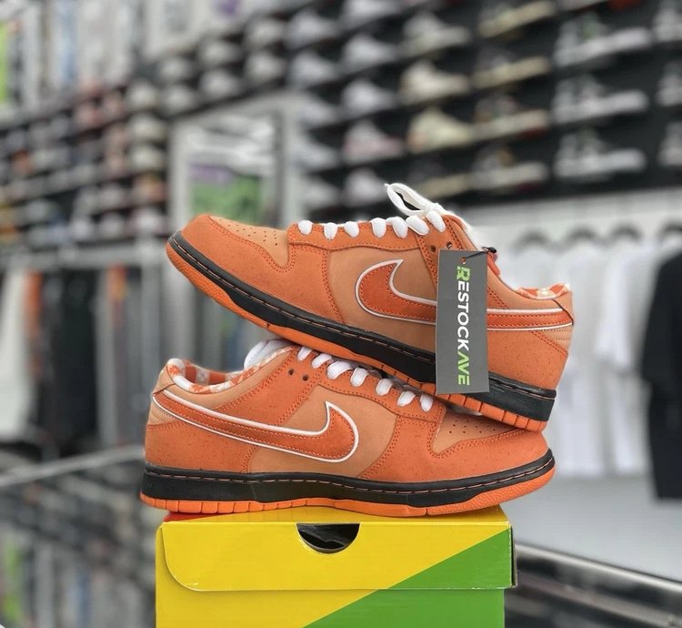 Nike Sb Dunk Low Concepts Orange Lobster