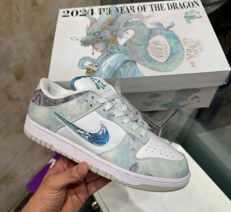 Nike Sb Dunk Year Of The Dragon Steam Puppet Sneakers