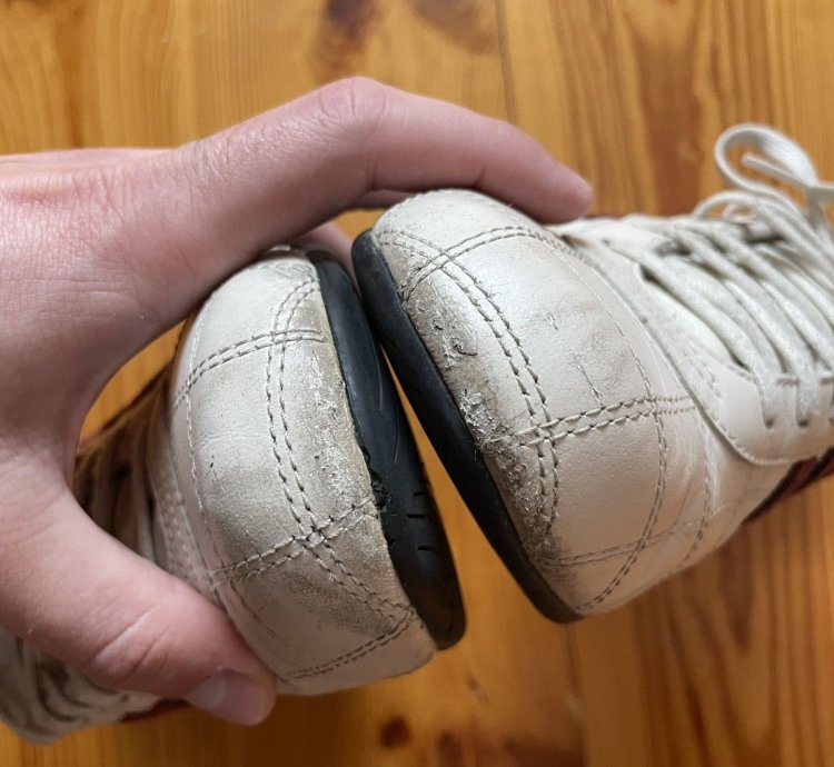 Vintage Adidas Goodyear Racing Leather Driver Shoes