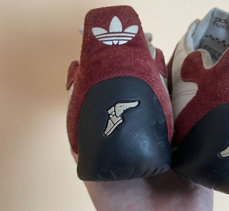 Vintage Adidas Goodyear Racing Leather Driver Shoes