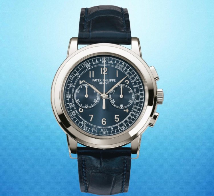 Patek Philippe Chronograph 5070p-001 Blue Chronograph