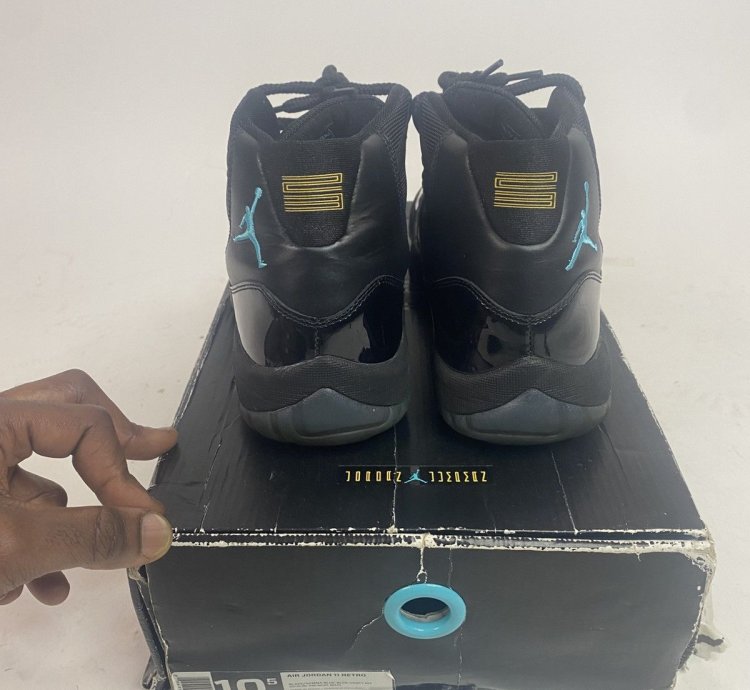 2013 Air Jordan 11 Retro Gamma Blue Sz 10 5