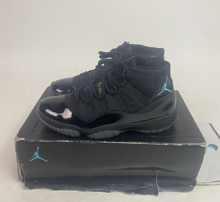 2013 Air Jordan 11 Retro Gamma Blue Sz 10 5