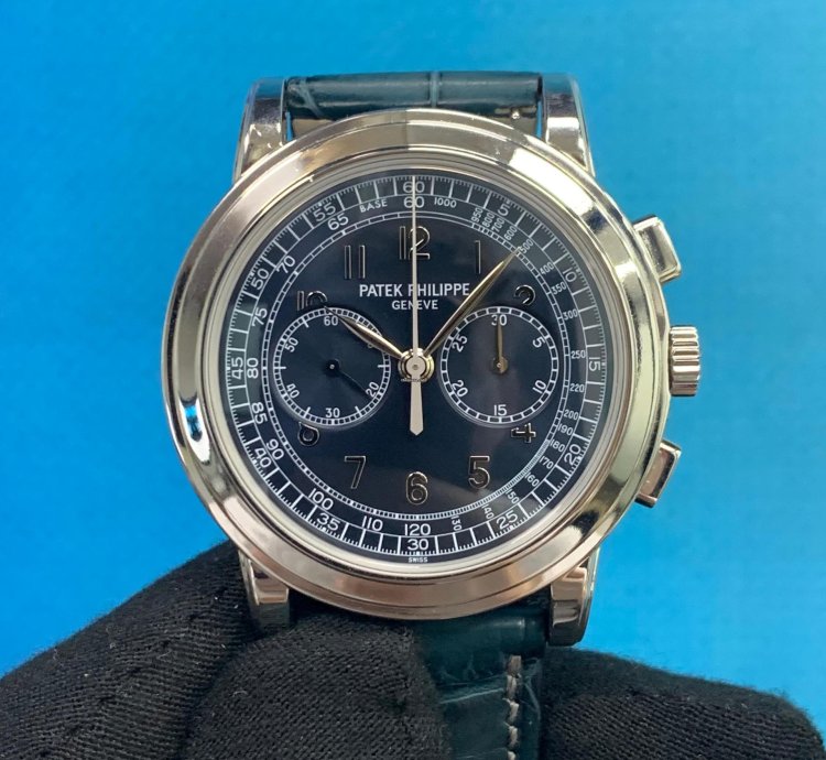 Patek Philippe Chronograph 5070p-001 Blue Chronograph