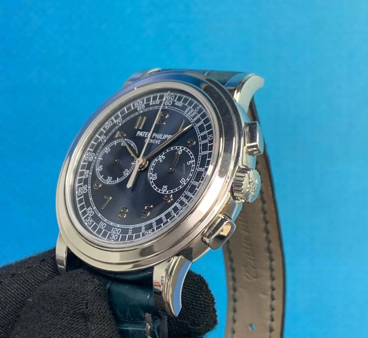 Patek Philippe Chronograph 5070p-001 Blue Chronograph
