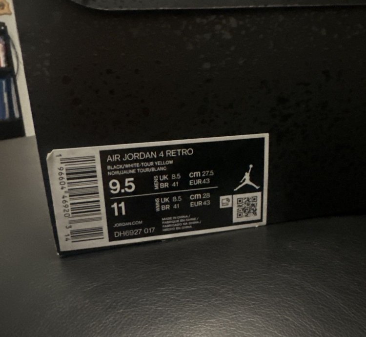Air Jordan 4 Thunder