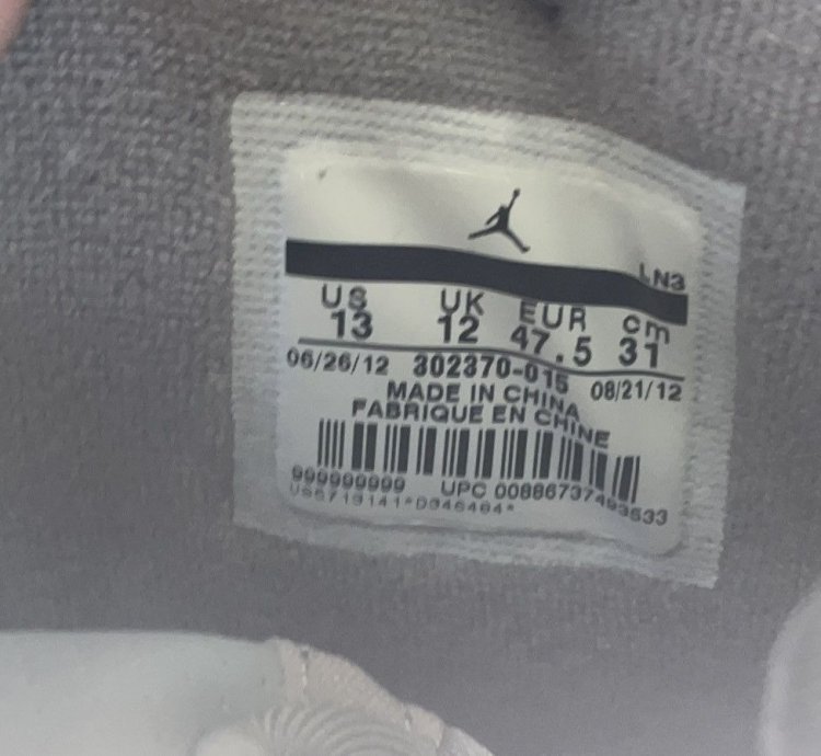 Air Jordan 9 Cool Grey