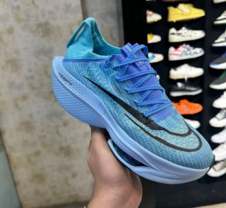 Nike Zoom Alphafly Blue Running Shoes
