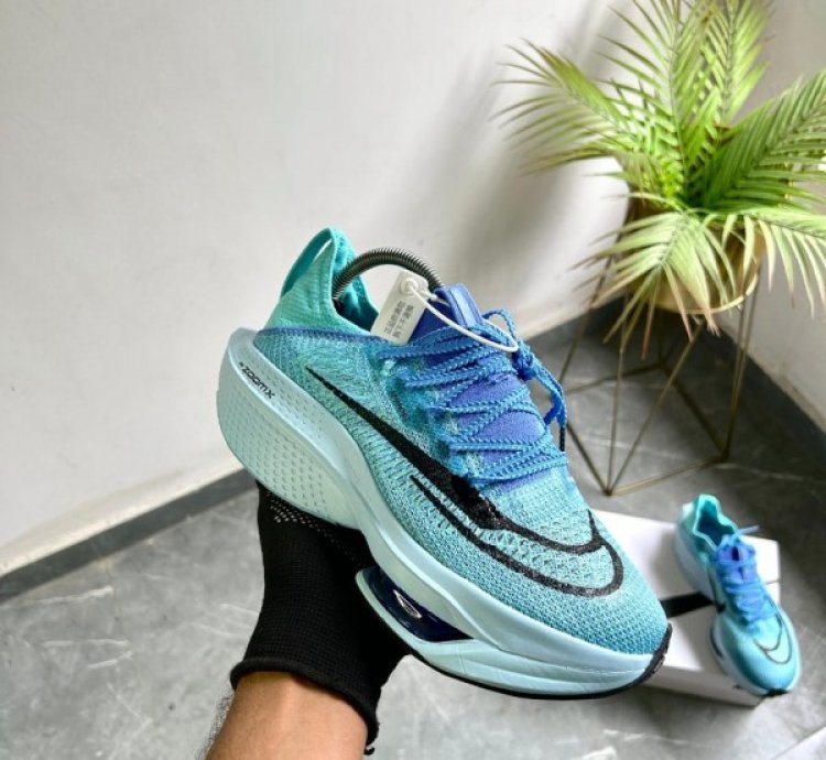 Nike Zoom Alphafly Blue Running Shoes