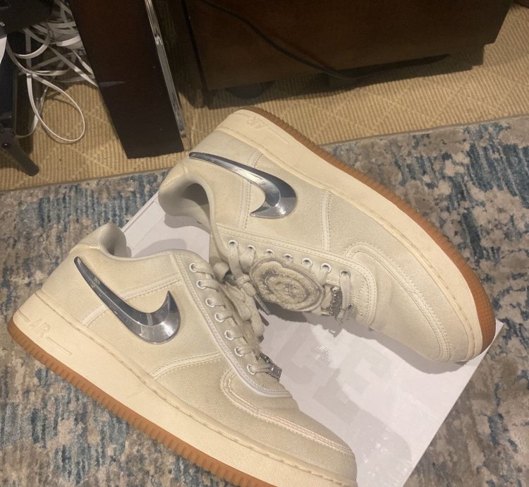 Travis Scott Air Force 1 Sail