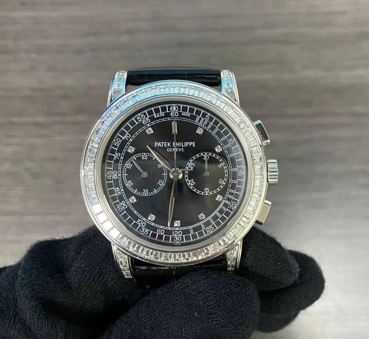 Patek Philippe Chronograph 5071g Factory Baguette Rare