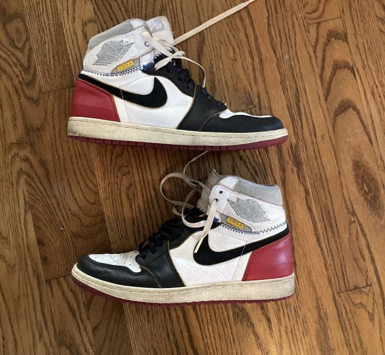 2018 Union La Air Jordan 1 Retro High Nrg Black Toe