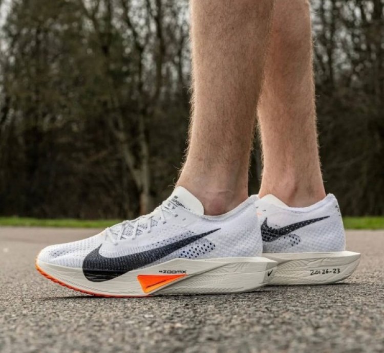 Nike Zoom Vaporfly 30 Orange White Running Shoes