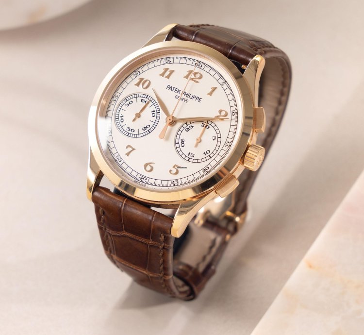 Patek Philippe Chronograph 5170-001r Breguet Numerals In 18k Rose Gold Box And Paper Set