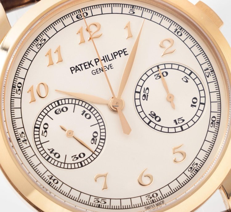 Patek Philippe Chronograph 5170-001r Breguet Numerals In 18k Rose Gold Box And Paper Set