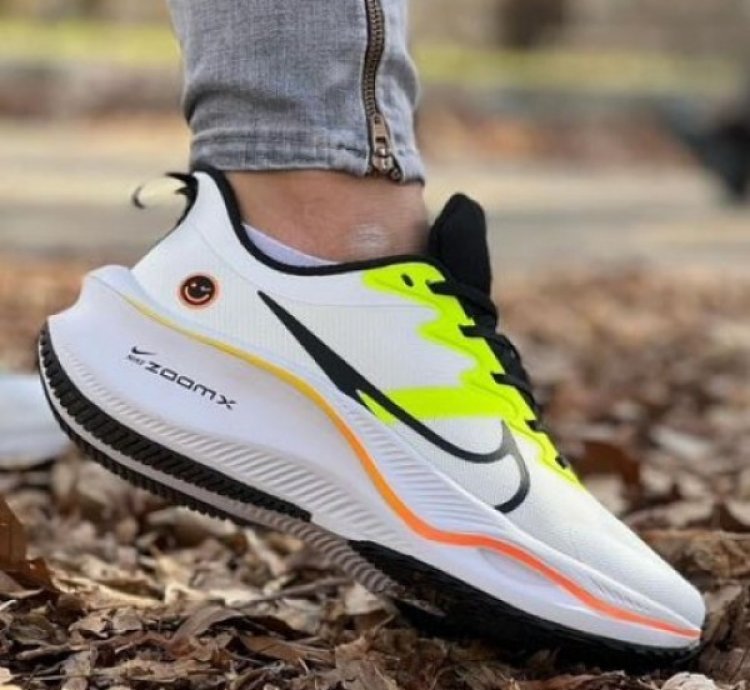 Nike Zoom X Smiley White Green Running Shoes