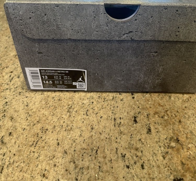 Air Jordan Olympic Paris Wet Cement 4