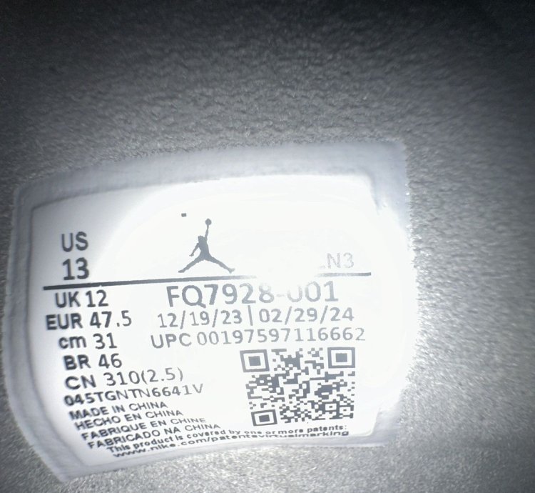 Air Jordan Olympic Paris Wet Cement 4