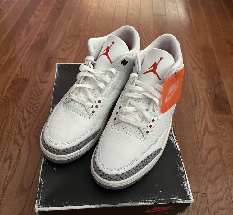 Air Jordan Retro 3 White Cement Reimagined