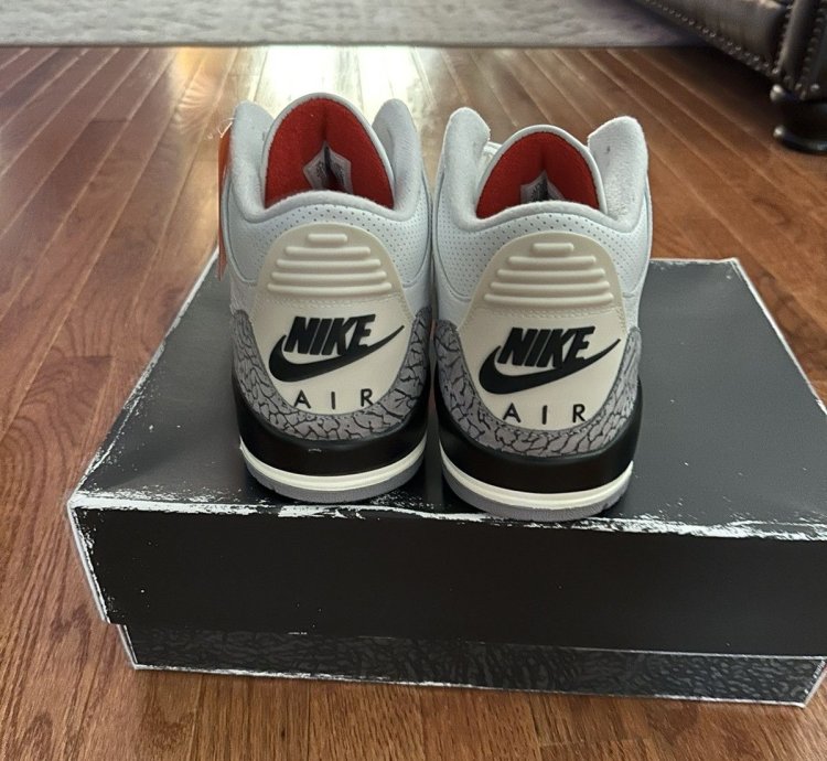 Air Jordan Retro 3 White Cement Reimagined