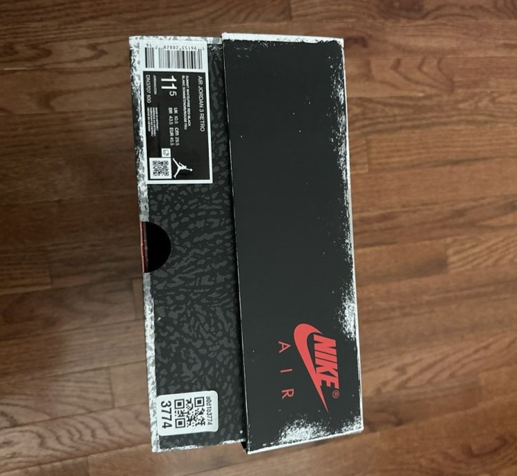 Air Jordan Retro 3 White Cement Reimagined