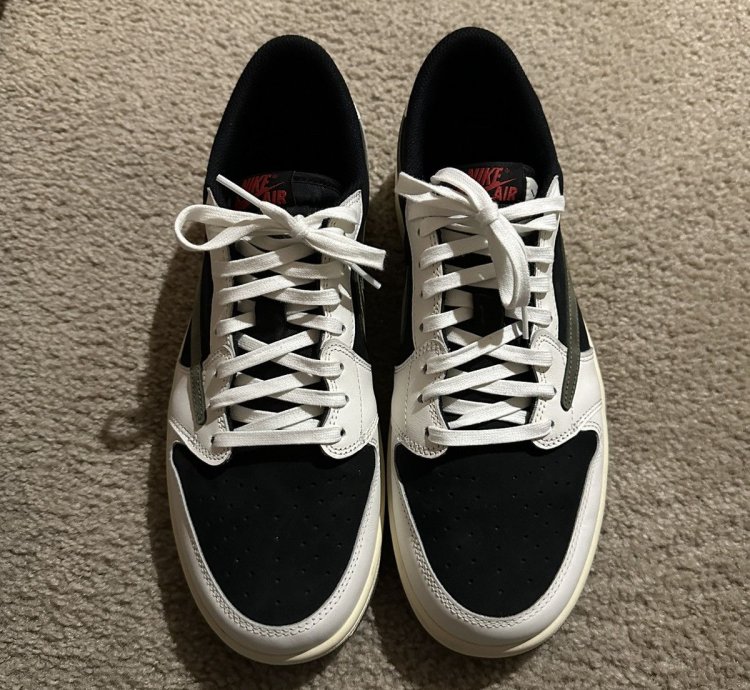 Travis Scott Air Jordan 1 Retro Low Og Olive