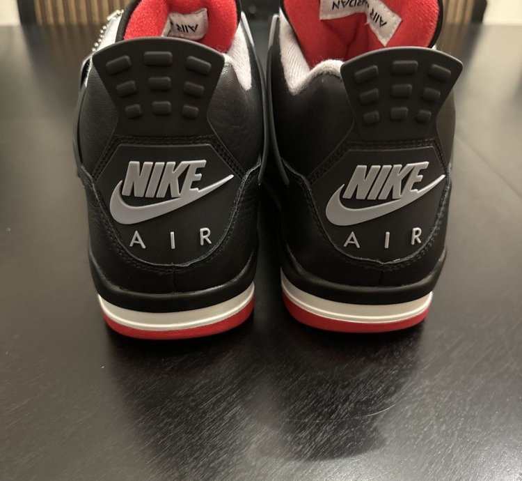 Air Jordan Retro 4 Bred Reimagined