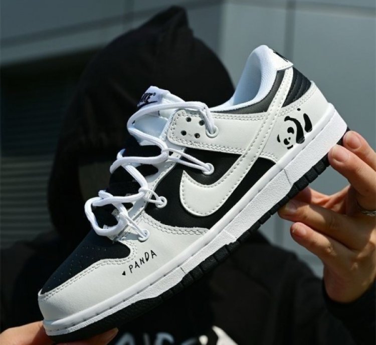 Off Whiite X Nike Sb Dunk Low Panda Sneakers