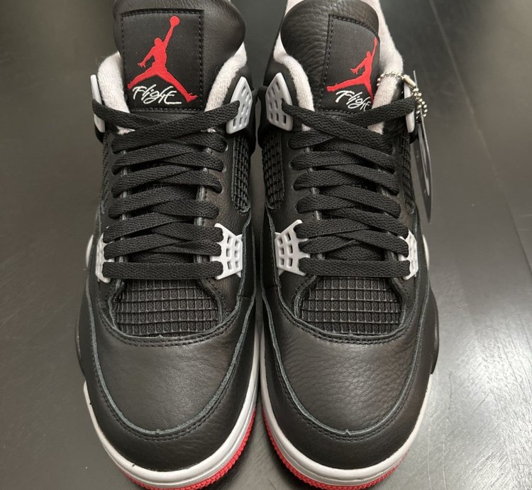 Air Jordan Retro 4 Bred Reimagined