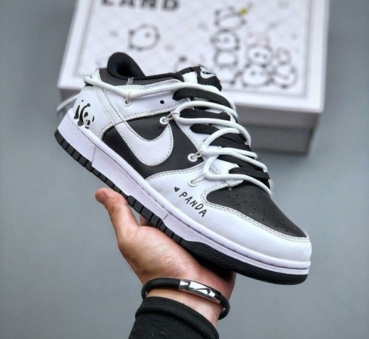 Off Whiite X Nike Sb Dunk Low Panda Sneakers