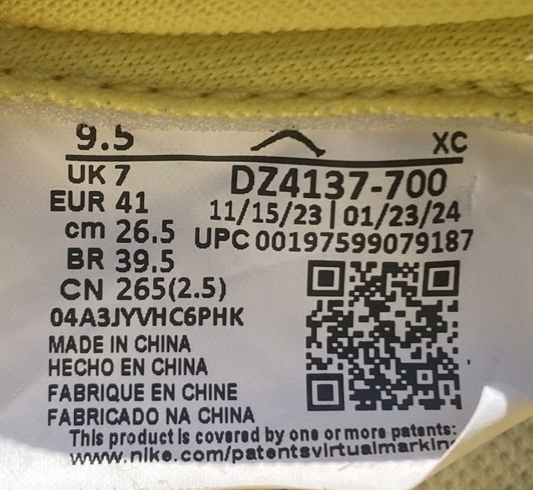 Travis Scott Canary 1 Low