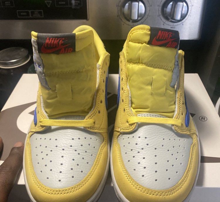 Travis Scott Canary 1 Low