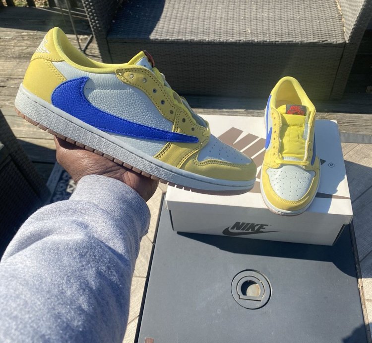 Travis Scott Canary 1 Low