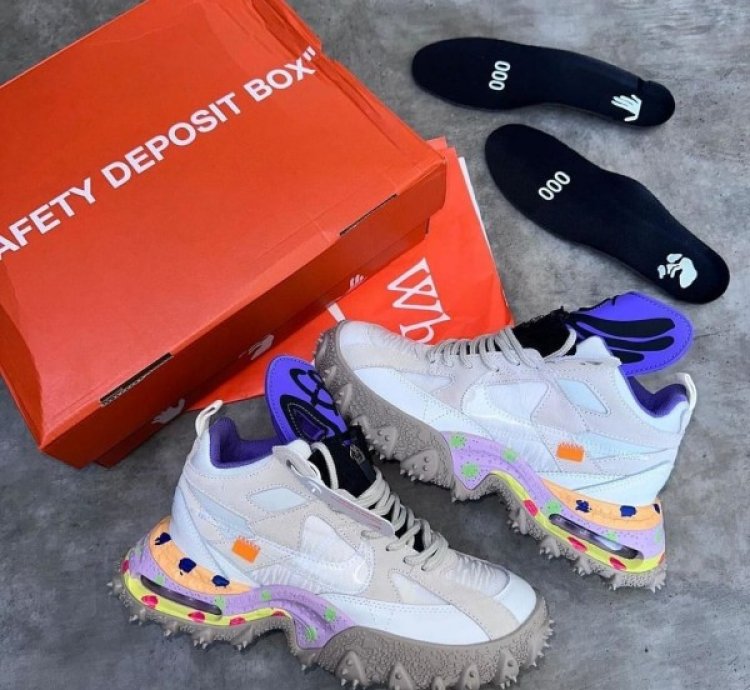 Off-white X Nik E Air Terra Forma Summit White Sneakers
