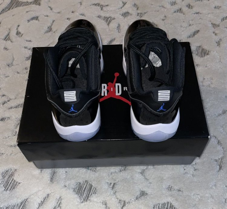 2024 Jordan 11 Retro Low Space Jam Size 10