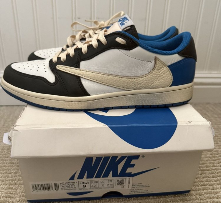 Travis Scott Fragment Jordan 1 Low