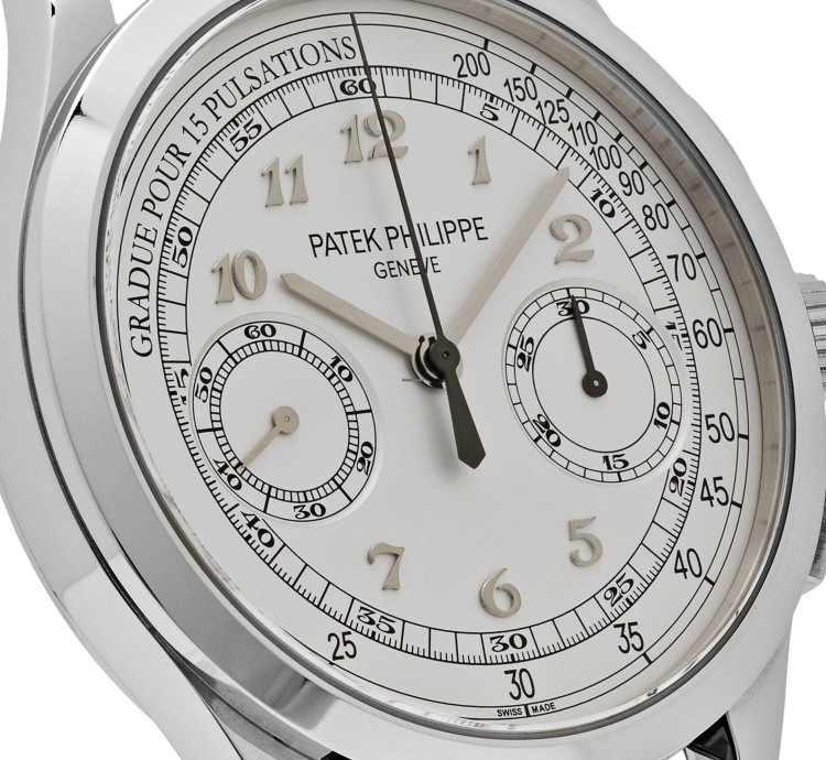 Patek Philippe Chronograph 5170g-001 White Gold White Dial