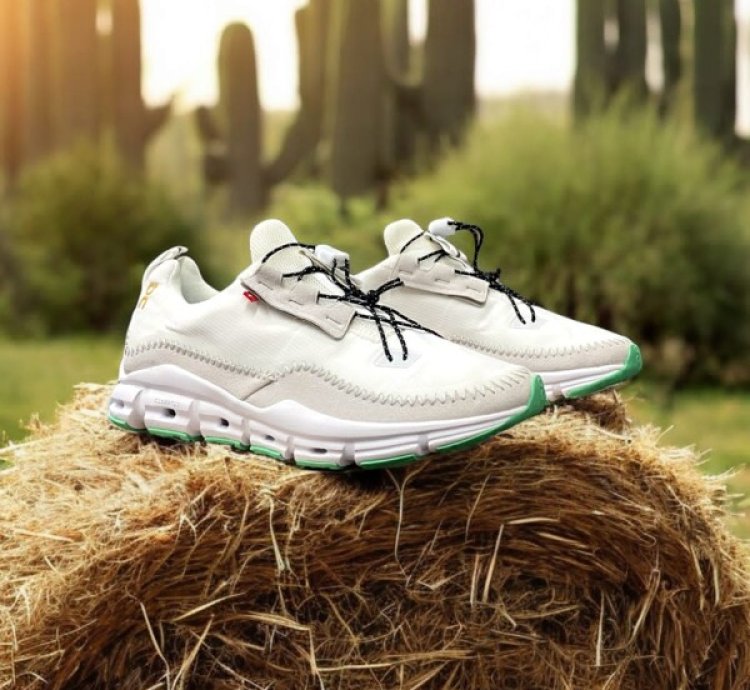 On Cloudaway Trainers White Beige Sneakers