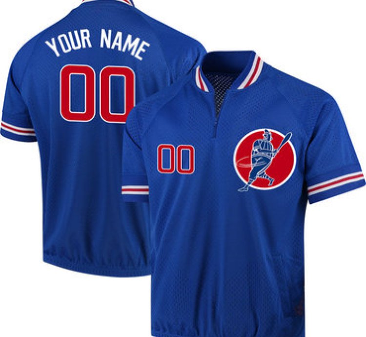 Cubs Royal Customized New Design Jersey