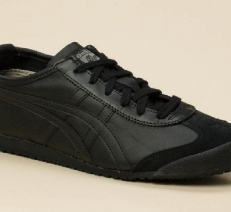 Onitsuk A Tiger Mexico 66 All Black Sneakers