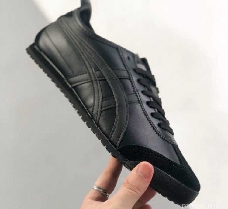 Onitsuk A Tiger Mexico 66 All Black Sneakers