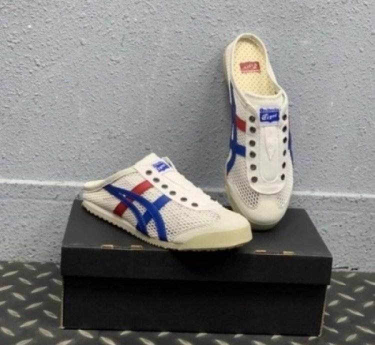 Onitsuk A Tiger Mexico 66 Sabot Half Cut Shoe Slipons