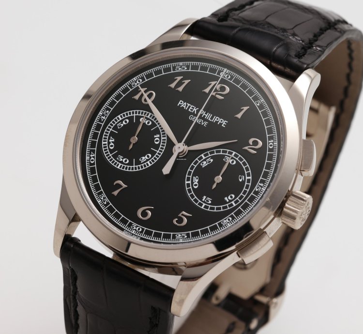 Patek Philippe Chronograph 5170g-010 Black Dial 2017 White Gold Unpolished Full Set