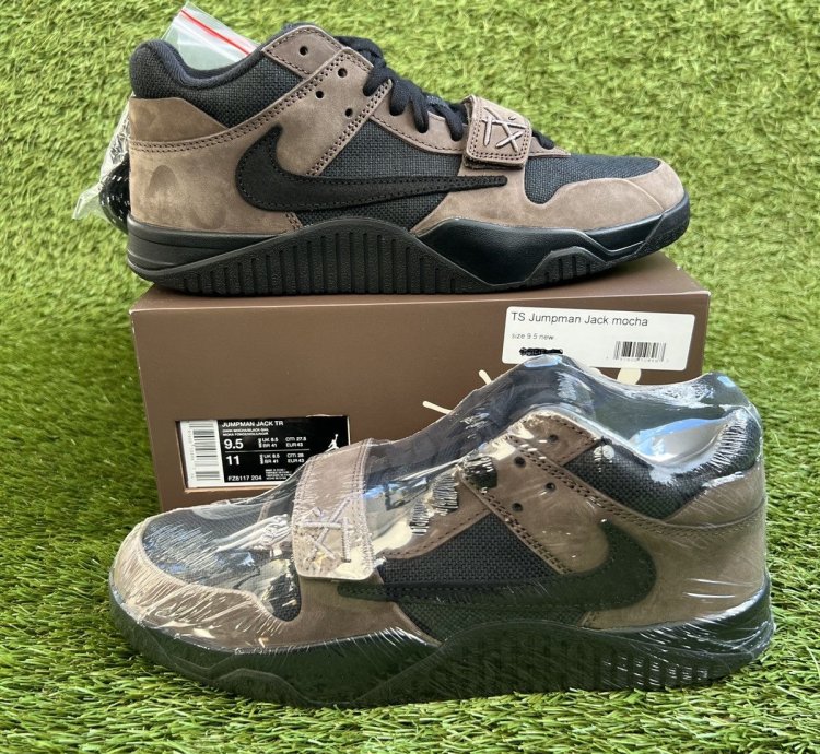 Travis Scott Jordan Jumpman Jack Tr Dark Mocha