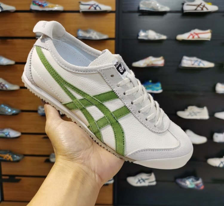 Onitsuk A Tiger Mexico 66 Vin Birch Cactus Green Sneakers